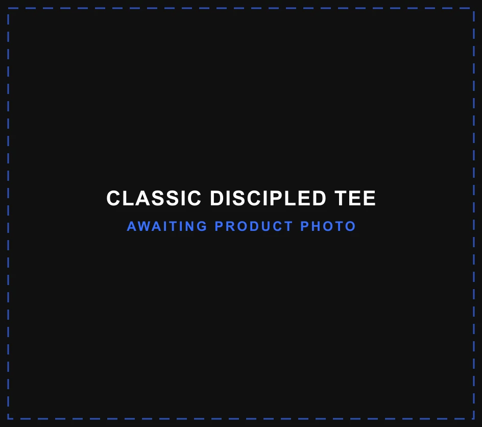 Classic DISCIPLED Tee